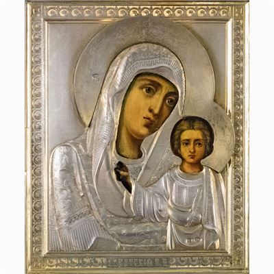 Icona Raffigurante la Vergine di Kazan