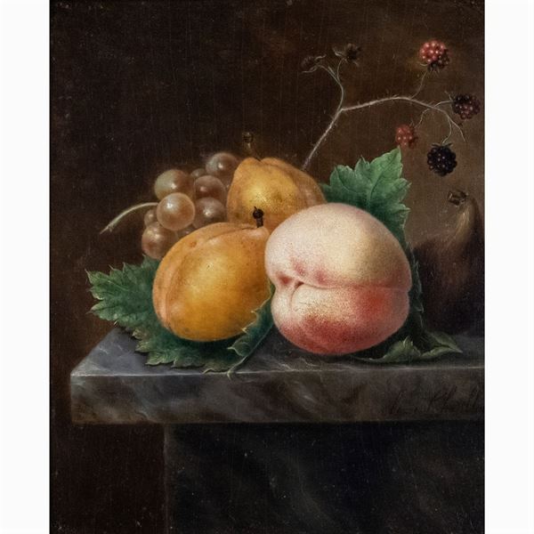 Lucie Chatillon  (Belgio 1840 - ?)  - Asta Dipinti Antichi, Arredi, Sculture e Oggetti d'Arte - Colasanti Casa d'Aste