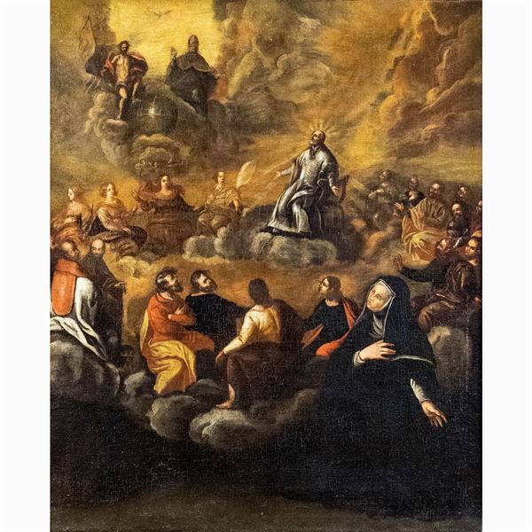 Cornelio Brusco  (Attivo a Napoli tra il 1606 e il 1615)  - Asta Dipinti Antichi, Arredi, Sculture e Oggetti d'Arte - Colasanti Casa d'Aste