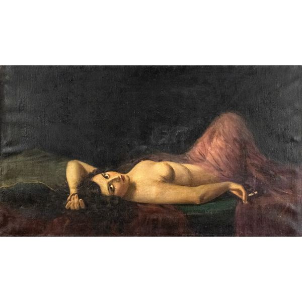 Oreste Garaccioni  (Turin 1881 -?)  - Auction Old Master Paintings, Furniture, Sculpture and Works of Art - Colasanti Casa d'Aste