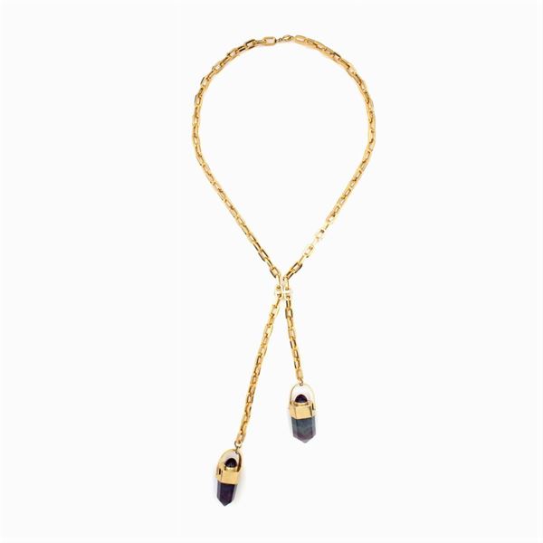 Saliscendi in oro giallo 18kt