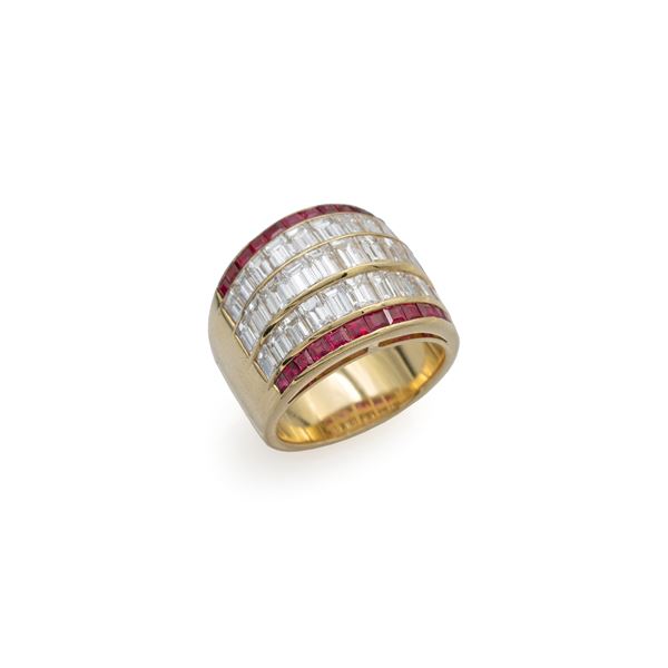 18kt yellow gold band ring  - Auction Fine Jewels Watches and Fashion Vintage - Colasanti Casa d'Aste