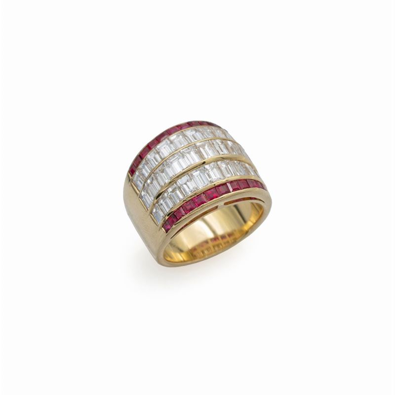 Anello a Fascia in Oro Giallo 18kt