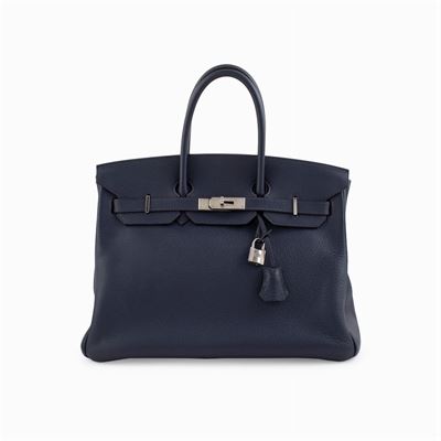 Hermès Birkin 35 Borsa a Mano Vintage