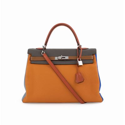 Hermes Kelly 35 Borsa a Mano Vintage