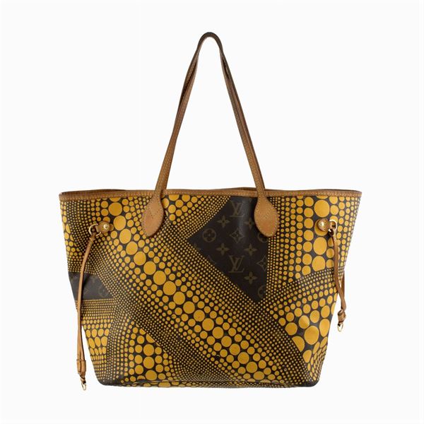 Louis Vuitton Dots Neverfull borsa a tracolla vintage