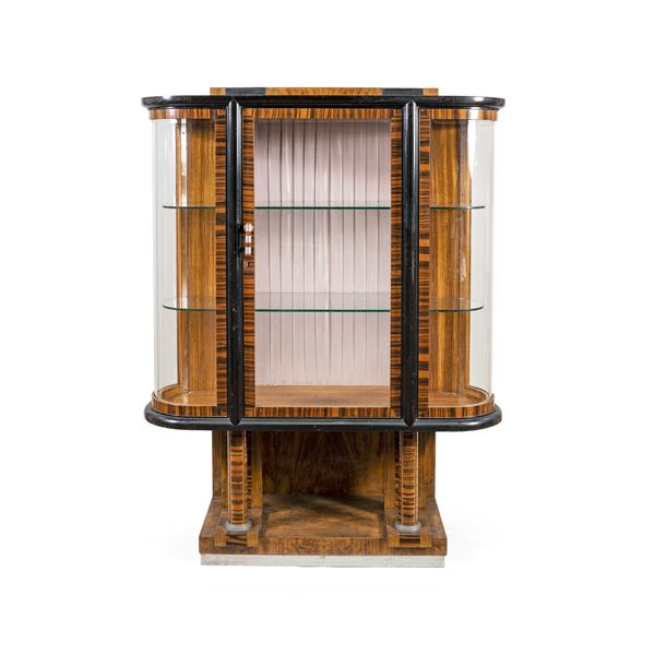 Art Deco display cabinet  (20th century)  - Auction Old Master Paintings, Furniture, Sculpture and Works of Art - Colasanti Casa d'Aste