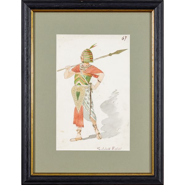 Atelier Attilio Comelli  (Italia, 1904 circa)  - Asta Opere del XIX e XX secolo Web Only - Colasanti Casa d'Aste