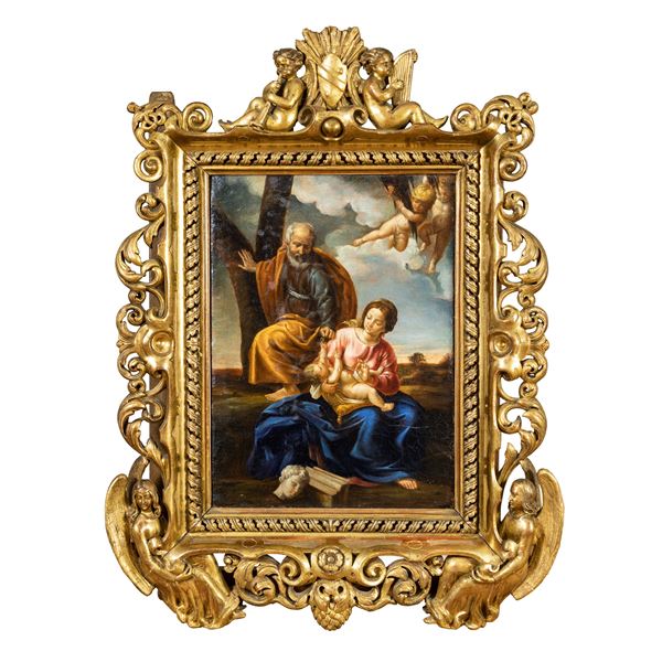 Simone Cantarini, copy from  (19th century)  - Auction Old Master Paintings, Furniture, Sculpture and Works of Art - Colasanti Casa d'Aste