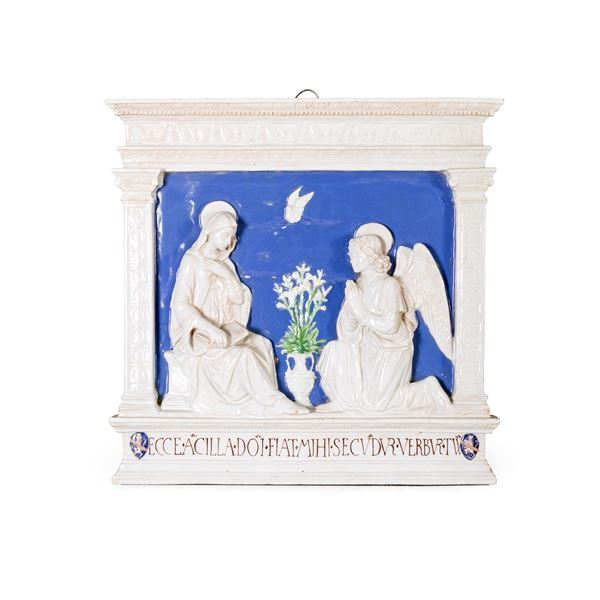 Manifattura Cantagalli  (Firenze, XIX-XX Sec.)  - Asta Dipinti Antichi, Arredi, Sculture e Oggetti d'Arte - Colasanti Casa d'Aste