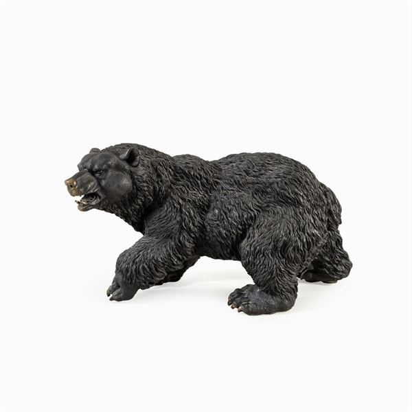 Burnished bronze sculpture  (Northern Europe 19th-20th century)  - Auction Old Master Paintings, Furniture, Sculpture and Works of Art - Colasanti Casa d'Aste
