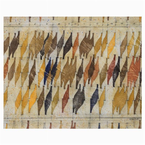 Enrico Sirello  (Livorno 1930 - 2012)  - Auction Timed Auction Web Only - Colasanti Casa d'Aste