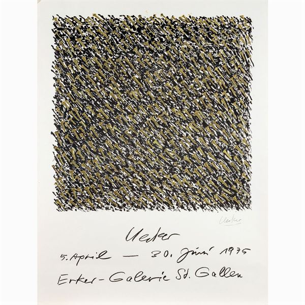 Günther Uecker  (Wendorf 1930)  - Auction Timed Auction Web Only - Colasanti Casa d'Aste
