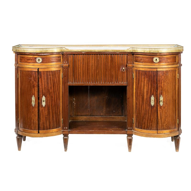 Mobile Credenza in Mogano