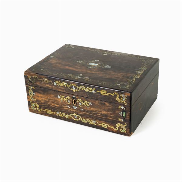 Wood and metal box