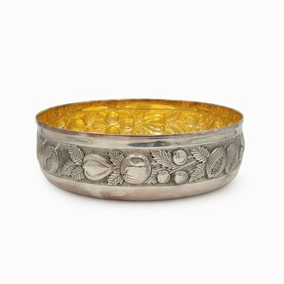 Centrotavola in Argento e Vermeil