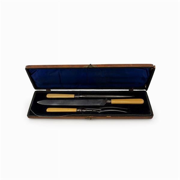 Silver Roast Cutlery Set (3)