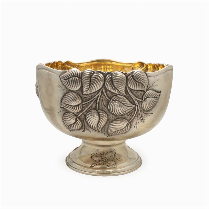 Rinfrescatoio in Argento e Vermeil