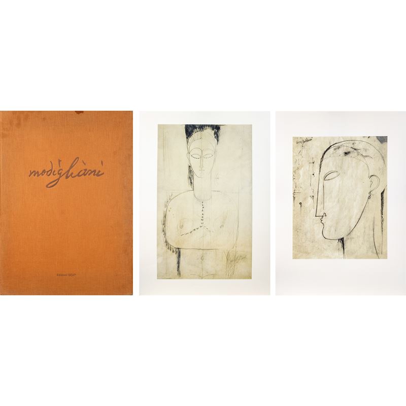 Benincasa Carmine, "modigliani" Libro D'artista