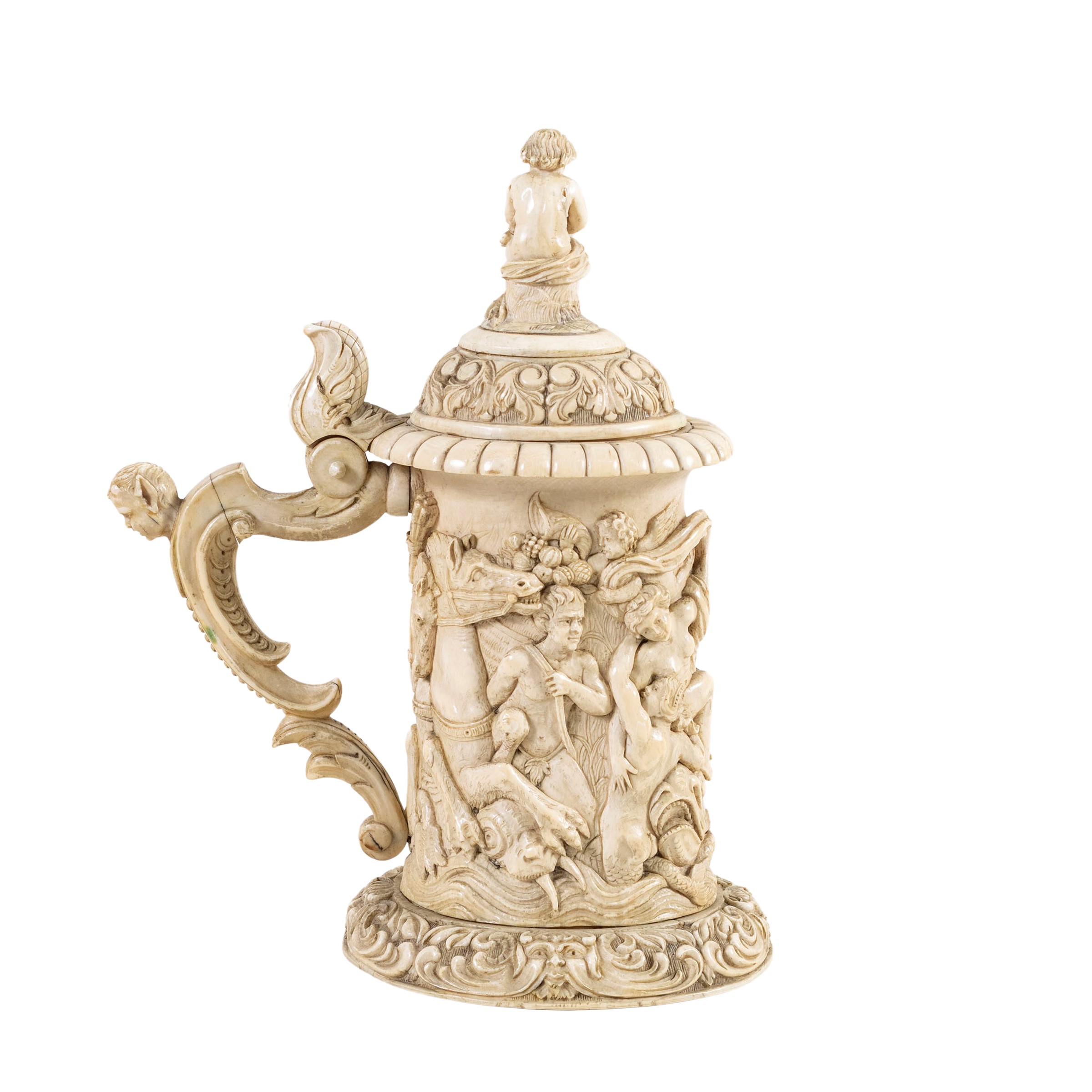 Tankard in Avorio