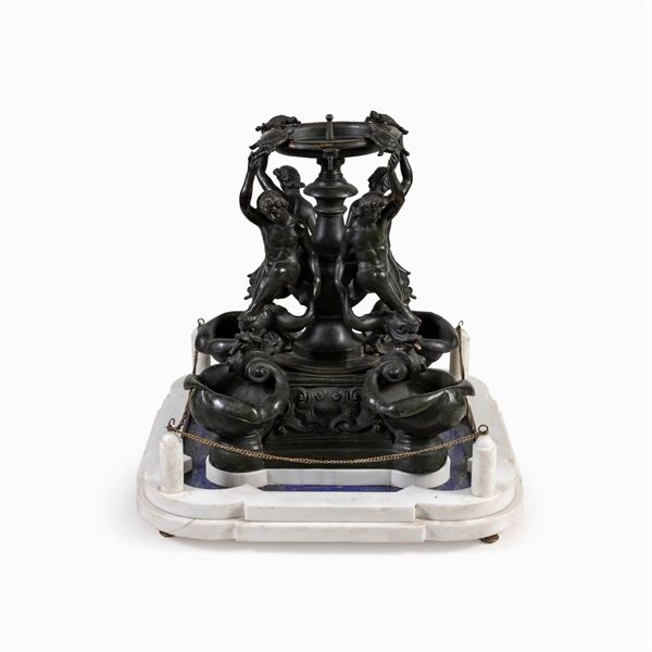 Modello della fontana delle tartarughe