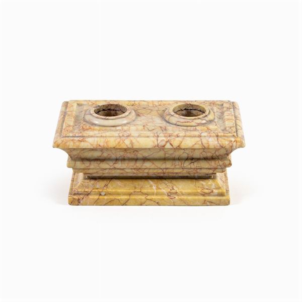 Marble inkwell