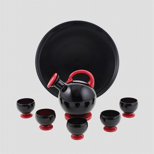Napoleone Martinuzzi, attribuito (7)  (Murano, anni 30)  - Asta Design e Arti Decorative del 900 - Colasanti Casa d'Aste