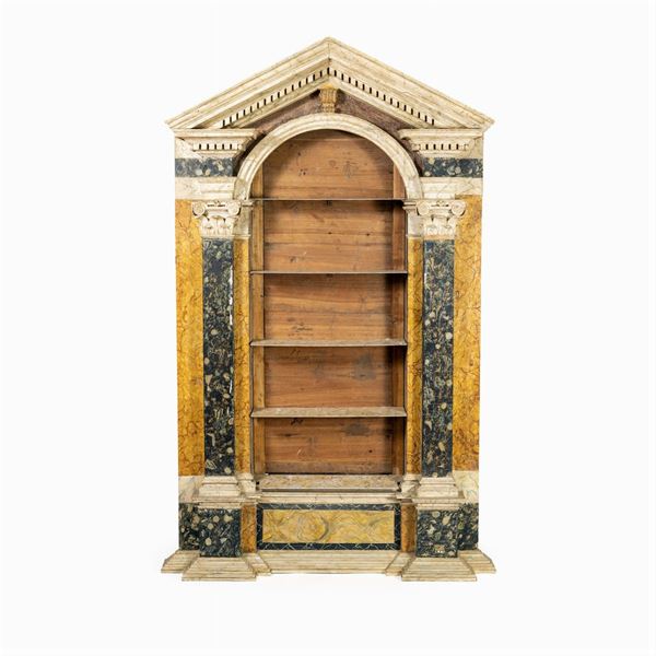 Edicola in legno laccato