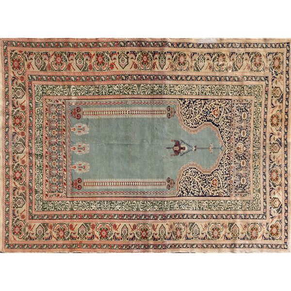 Oriental prayer rug