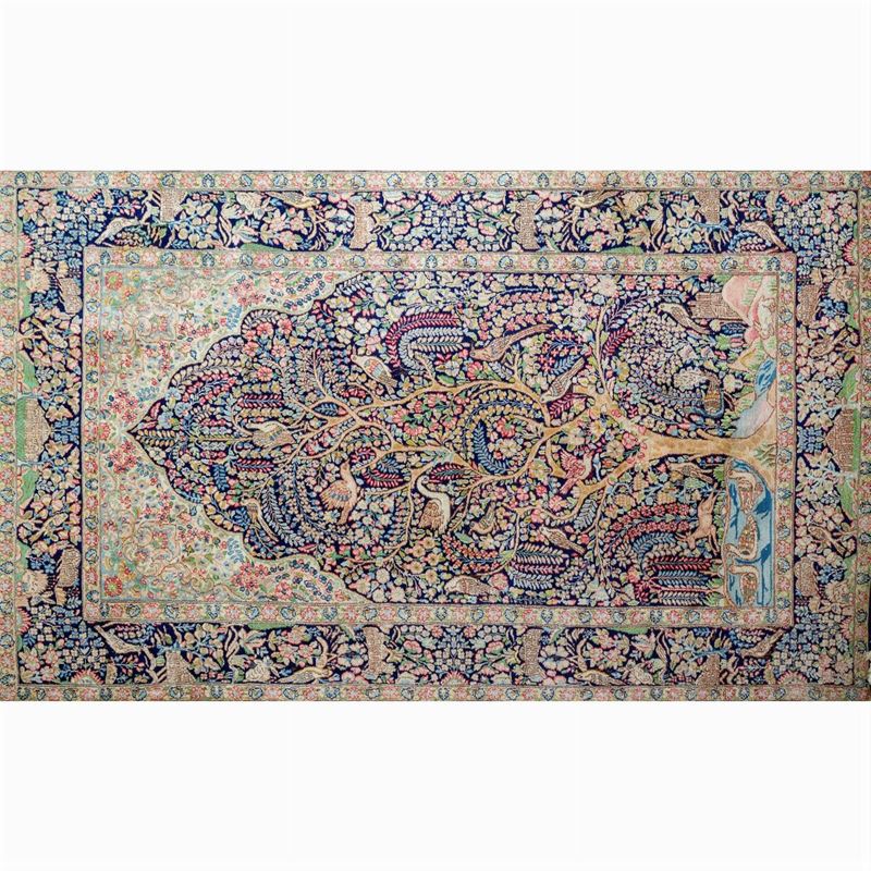 Tappeto Orientale Kirman Laver