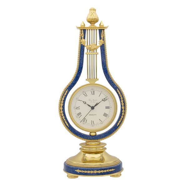 Jean Roulet, table clock  (Switzerland, 1990s)  - Auction Timed Auction Web Only - Colasanti Casa d'Aste