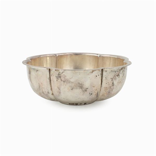 Bulgari, silver coin tray