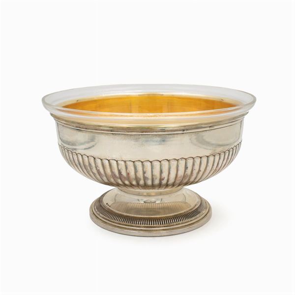 Silver centerpiece  (Italy, 20th century)  - Auction Fine Silver and the Art of the Table - Colasanti Casa d'Aste