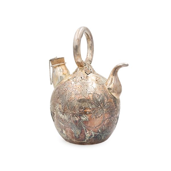 Silver flask  (Spain, 20th century)  - Auction Fine Silver and the Art of the Table - Colasanti Casa d'Aste
