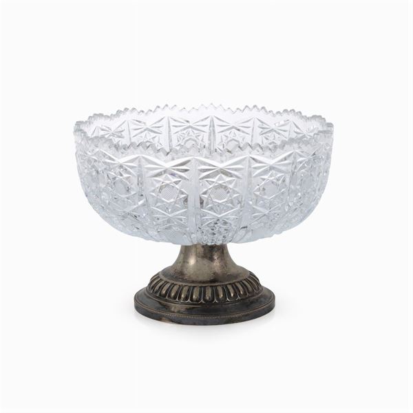 Silver and crystal Centerpiece