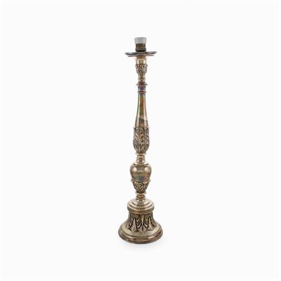 Lampada da Tavolo in Argento