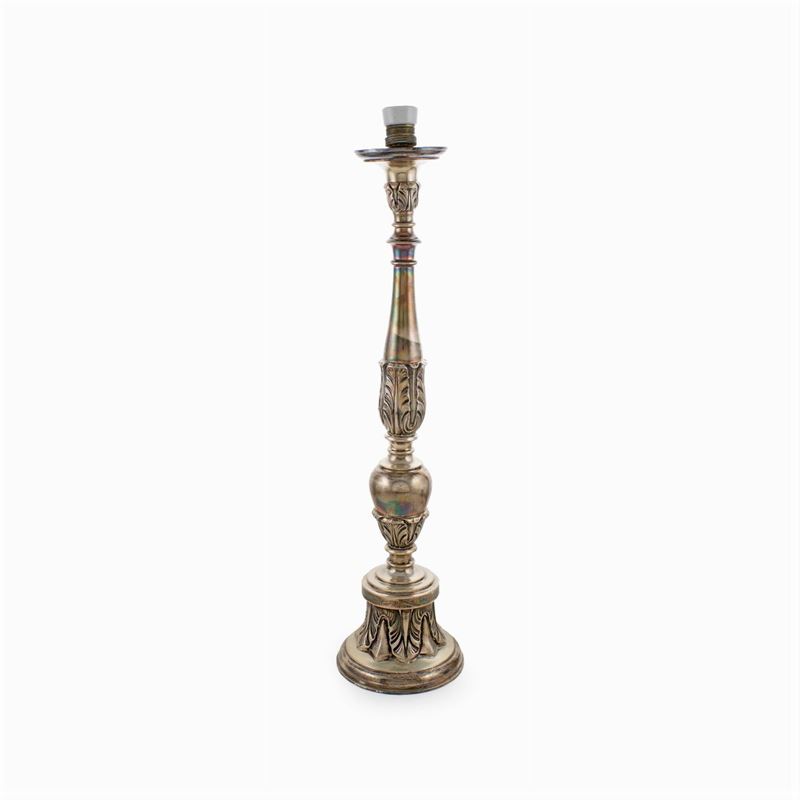 Lampada da Tavolo in Argento