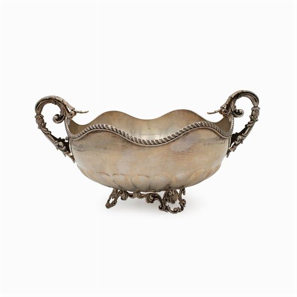 Two-handled Silver centerpiece