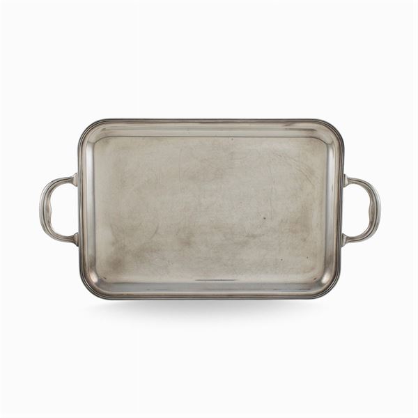 Two handled silver tray  (Italy, 20th century)  - Auction Fine Silver and the Art of the Table - Colasanti Casa d'Aste