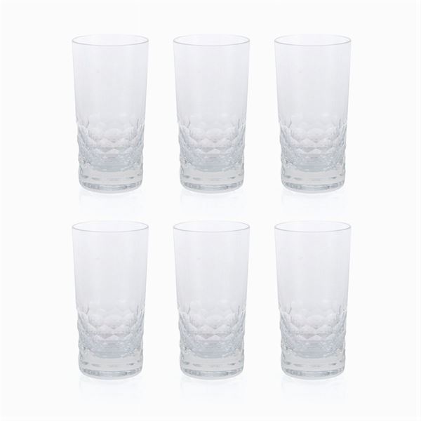 Baccarat, set of tumblers (6)