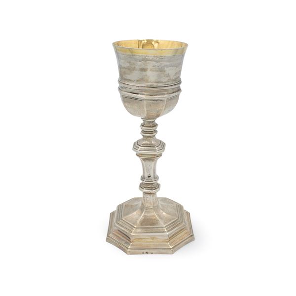Silver chalice  (Italy. 18th-19th century)  - Auction Fine Silver and the Art of the Table - Colasanti Casa d'Aste