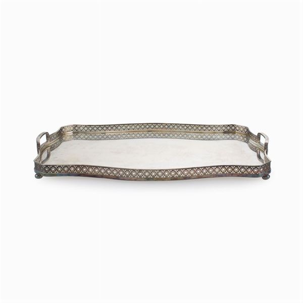Two-handled Silver tray