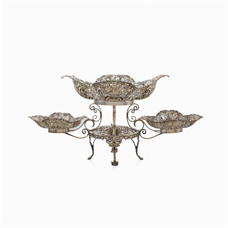 Epergne in Argento
