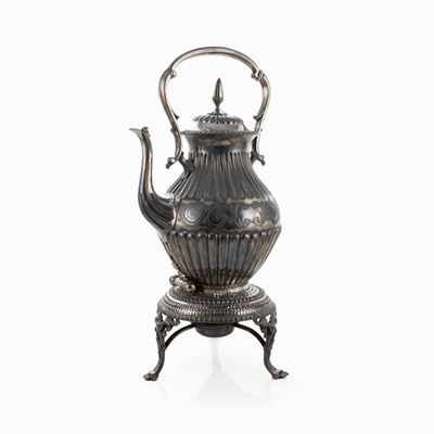 Samovar in Metallo Argentato