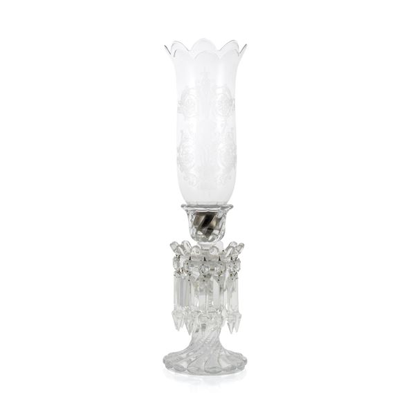 Baccarat, crystal candlestick