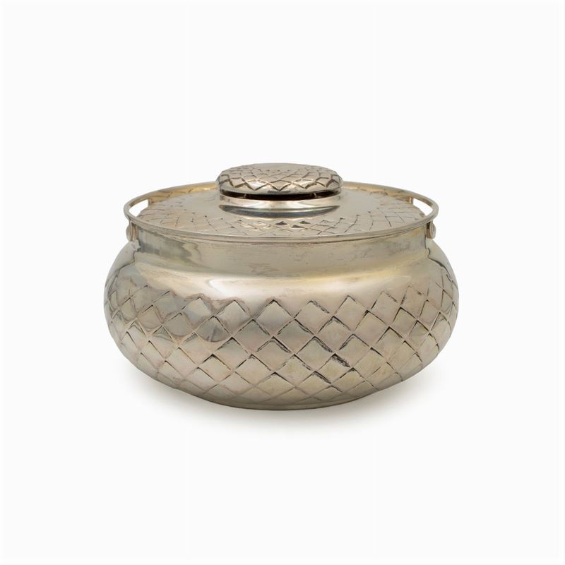 Scatola in Argento con Coperchio