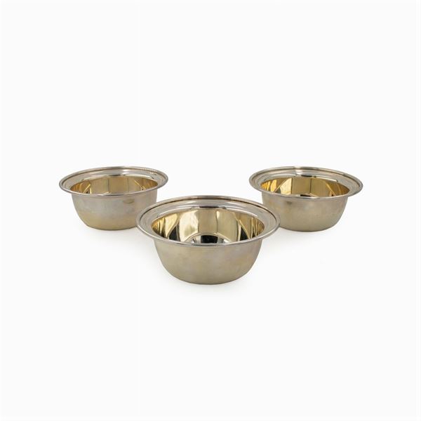 Silver cup Set (8)  (Italy, 20th century)  - Auction Fine Silver and the Art of the Table - Colasanti Casa d'Aste