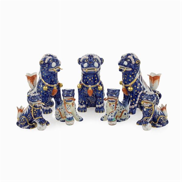 Vista Alegre, candlestick set (7)