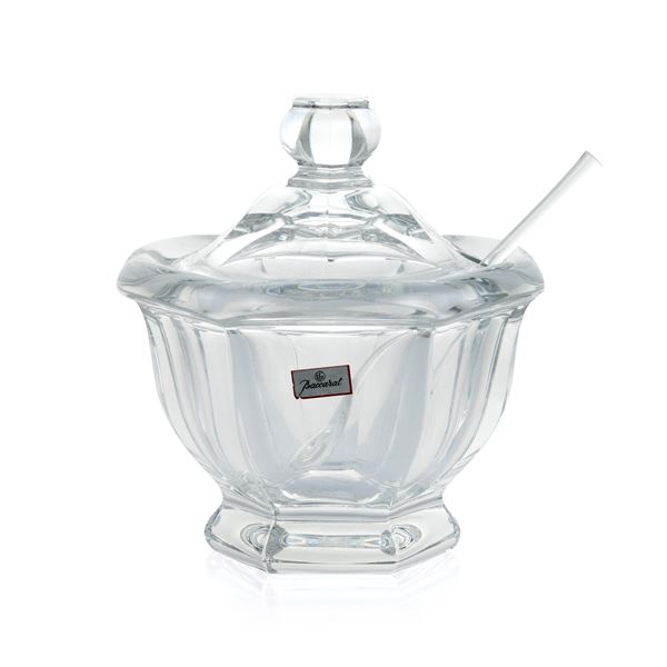 Baccarat, crystal compote pot