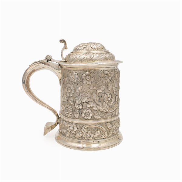 Tankard in argento